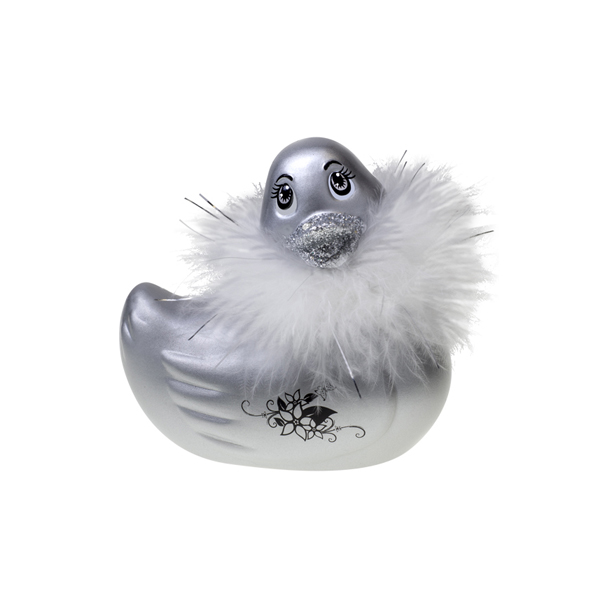 SexShop - I Rub My Duckie - Najsłynniejszy wododporny stymulator kaczuszka Elegantka srebrna podróżna - online