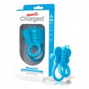 Sexshop - The Screaming O- Charged Monarch Wearable Butterfly Vibe  Niebieski - Pierścień wibrujący motylek na penisa - online