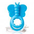 Sexshop - The Screaming O- Charged Monarch Wearable Butterfly Vibe  Niebieski - Pierścień wibrujący motylek na penisa - online