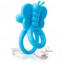 Sexshop - The Screaming O- Charged Monarch Wearable Butterfly Vibe  Niebieski - Pierścień wibrujący motylek na penisa - online