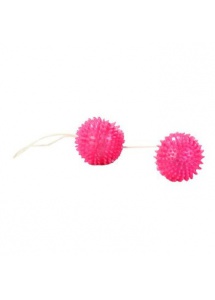 SexShop - Kulki orgazmowe z wypustkami Vibratone Soft Balls - online