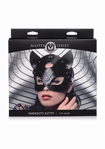 Maska niepokorny kociak- Naughty Kitty Cat Mask - Czarna AG202 