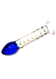 SexShop - Szklany penis - Glass Dildo Blue - online