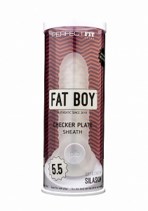 Nakładka  Fat Boy Checker Box 6,5 cala - Fat Boy Checker Box Sheath 6.5" - Clear CS-21