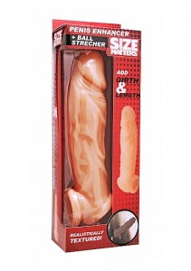 Nakładka na penisa uciskająca jądra - Penis Enhancer and Ball Stretcher