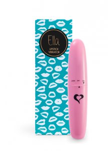 Sexshop - FeelzToys Ella Lipstick Vibrator  Różowy - Nieduży wibrator jak szminka - online