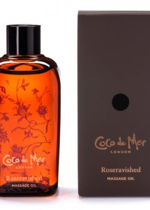 Sexshop - Coco de Mer Massage Oil 100 ml Róża i Drewno Sandałowe - Luksusowy Olejek do masażu - online
