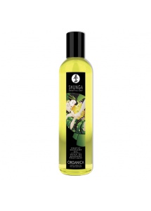 SexShop - Organiczny olejek do masażu - Shunga Massage Oil Organic Green Tea Zielona Herbata - online