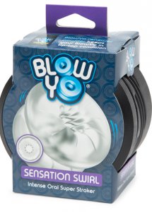 Sexshop - BlowYo Sensation Intense Oral Super Stroker Spirala - Pierścień do masturbacji - online