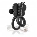 Sexshop - The Screaming O- Charged Monarch Wearable Butterfly Vibe  Czarny - Pierścień wibrujący motylek na penisa - online