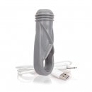 Sexshop - The Screaming O Charged Oyeah Plus Ring  Szary - Pierścień wibrujący na penisa - online