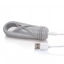 Sexshop - The Screaming O Charged Oyeah Plus Ring  Szary - Pierścień wibrujący na penisa - online