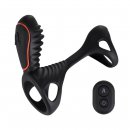 Sexshop - Adrien Lastic Gladiator Remote Controlled Cock Ring  - Pierścień zbroja / klatka na penisa sterowany pilotem - online