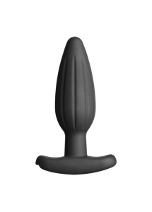 SexShop - Plug analny do elektroseksu - ElectraStim Silicone Noir Rocker Butt Plug średni - online
