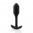 Sexshop - B-Vibe Snug Plug 1 Czarny - Plug analny z obciążnikiem - online