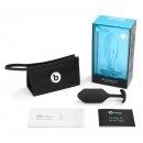 Sexshop - B-Vibe Snug Plug 3 Czarny - Plug analny z obciążnikiem - online
