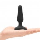 Sexshop - B-Vibe Novice Remote Control Plug  Czarny - Plug analny zdalnie sterowany - online