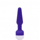 Sexshop - B-Vibe Trio Remote Control Plug  Fioletowy - Plug analny ze zdalnym sterowaniem - online