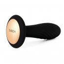 Sexshop - Svakom Bella Anal Plug  Czarny - Plug analny żebrowany  - online