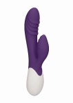 PODGRZEWANY wibrator RABBIT Punkt G  Sunburst - Sunburst - Rechargeable Heating G-Spot Rabbit VibratorÂ  - Purple