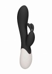 PODGRZEWANY wibrator STYMULATOR łechtaczki FLAME - Flame - Rechargeable Heating G-Spot Rabbit VibratorÂ  - Black