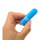 Sexshop - The Screaming O Charged Remote Control Vooom Bullet  Niebieski - Potężny mini wibrator ze zdalnym sterowaniem - online