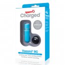 Sexshop - The Screaming O Charged Remote Control Vooom Bullet  Niebieski - Potężny mini wibrator ze zdalnym sterowaniem - online