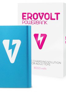 Sexshop - EroVolt PowerBank  Niebieski - Powerbank do akcesoriów erotycznych - online