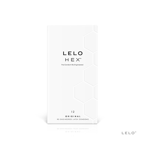 Sexshop - Lelo HEX Condoms Original 12szt - Prezerwatywy - online