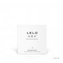Sexshop - Lelo HEX Condoms Original 3szt - Prezerwatywy - online