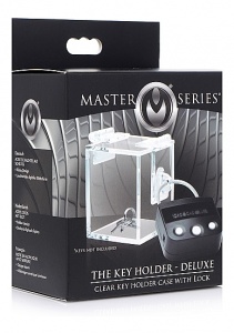 Kasetka na klucze z zamkiem czasowym - The Key Holder Deluxe Clear Case with Lock - AG421
