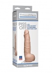 REALISTYCZNY PENIS Z POMPKĄ DO WYTRYSKU 3401-05-BX - Piss Off - Vanilla