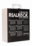 Realrock Dildo z jądrami 6" Mały wariat  -Realistic Cock - 6" - With Scrotum - Black 