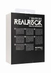 Realrock Dildo z jądrami 7" przyssawka - Realistic Cock - 7" - With Scrotum - Black