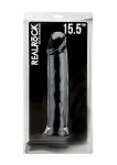 Realrock PENIS 15,5" realistyczny DUŻY - Realistic Cock - 15,5 Inch - No Scrotum - Black