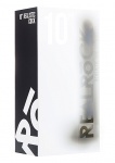 Realrock Realistyczne dildo z jądrami 10" - Realistic Cock - 10" - With Scrotum - Black