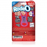 SexShop - Regulowany pierścień wibrujący na penisa - The Screaming O Rodeo Bucker Purple  - online