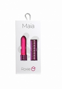 Roxie USB Lipstick Vibrator - silikonowy, luksusowy wibrator akumulatorowy - różowy MA17-001-P1