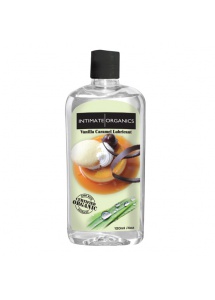 SexShop - Smakowy żel nawilżający - Intimate Organics Vanilla Caramel Lube 120 ml wanilia i karmel - online