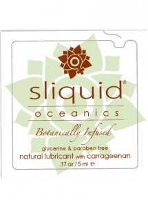 Sexshop - Sliquid Organics Oceanics Lubricant Pillow 5ml SASZETKA - Środek nawilżający z karagenem - online