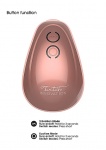 SSĄCY MASAŻER łechtaczki WIBRUJĄCY - Hands - free Suction & Vibration Toy - Rose Gold