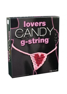 SexShop - Stringi z cukierków z sercem - Lovers Candy G-String  - online