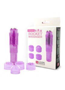 SexShop - Stymulator łechtaczki LoversPremium - Pocket Rocket Massager fioletowy - online