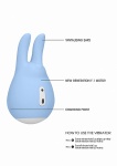 Stymulator ŁECHTACZKI Sugar Bunny - Clitoral Stimulator - Sugar Bunny - Blue