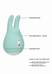 Stymulator ŁECHTACZKI Sugar Bunny - Clitoral Stimulator - Sugar Bunny - Green