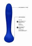 Stymulator punkt G lub prostaty Finesse - G-Spot and Prostate Vibrator - Finesse - Blue
