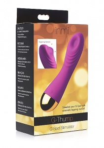 Stymulator punktu G G-Thump Tapping - fioletowo złoty AG323 - G-Thump Tapping G-spot Stimulator - Purple