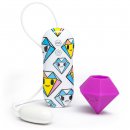 Sexshop - Tokidoki Silicone Purple Diamond Clitoral Vibrator  - Symulator łechtaczki kolorowy - online