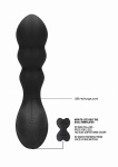 WIBRATOR analny CAINE - CAINE Anal vibrator - Black