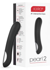 Sexshop - Kiiroo Pearl 2 Teledildonic Vibrator  Czarny - Wibrator do cyberseksu - online